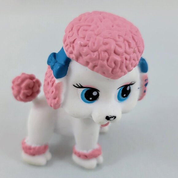 Pink Poodle Brown Dog Chic Boutique Dog My Pet Pals Puppy Figures 2008 Toy Read - Picture 12 of 16